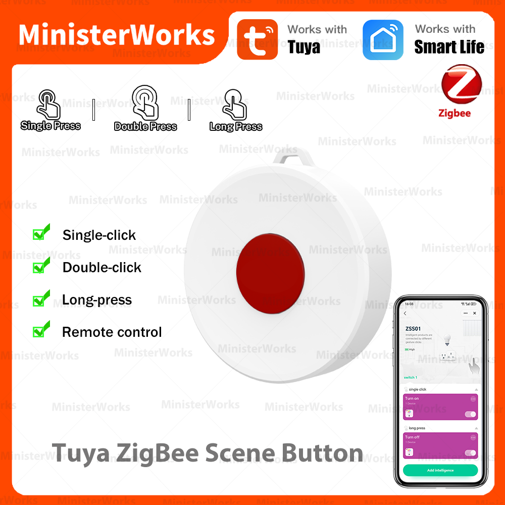 Smart Garden Arduino - Tuya ZigBee Scene Button IP65 Waterproof