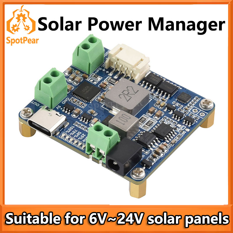 Smart Garden Arduino - Raspberry Pi Solar Power Manager Module