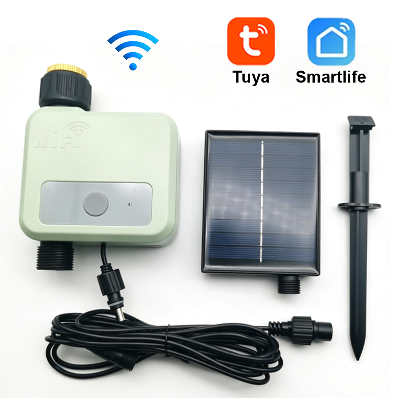 Smart Garden Nursery - Tuya WiFi Watering Timer Solar Smart