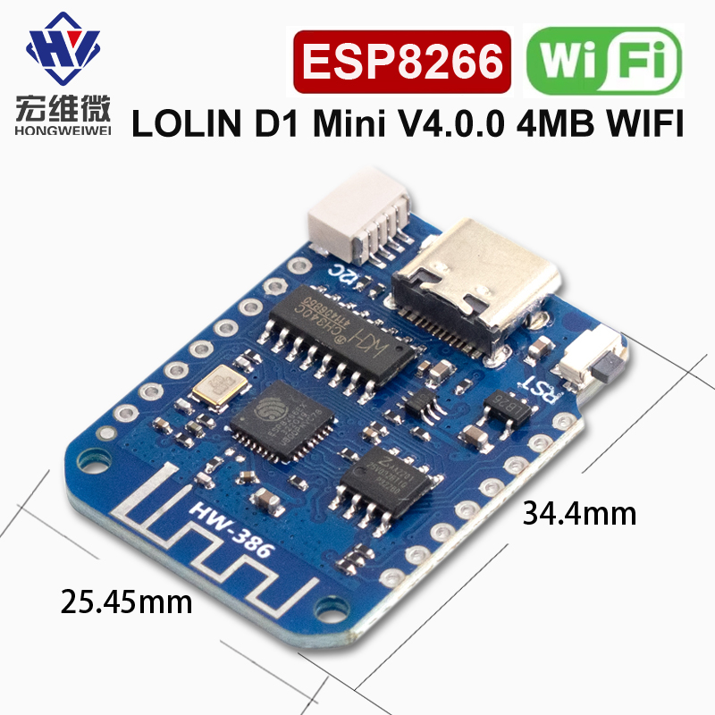 Smart Garden Arduino - WEMOS D1 Mini V4.0.0 TYPE-C USB