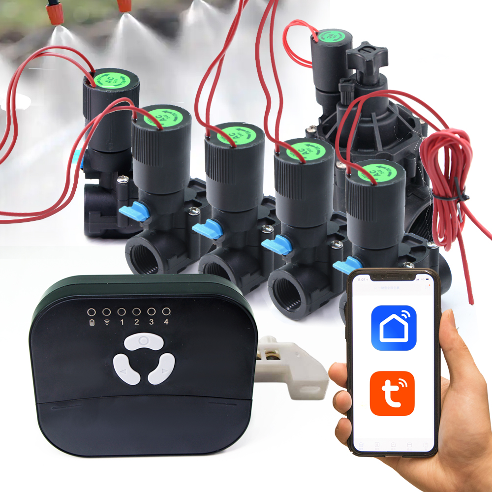 Smart Garden Greenhouse - Garden Hose Solenoid Valve Controller Lawn