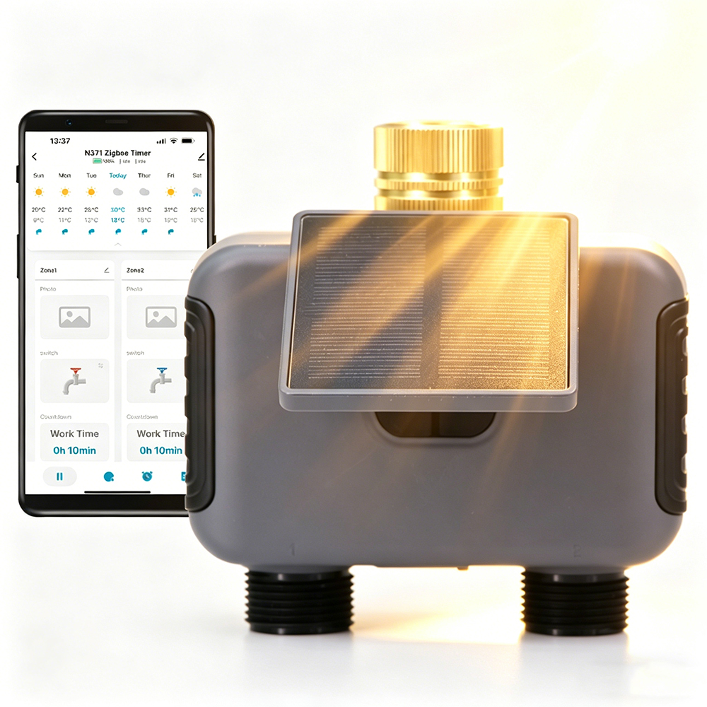 Tuay Smart Solar 2-Zone Wateri - Smart Garden Nursery ulasan dan harga