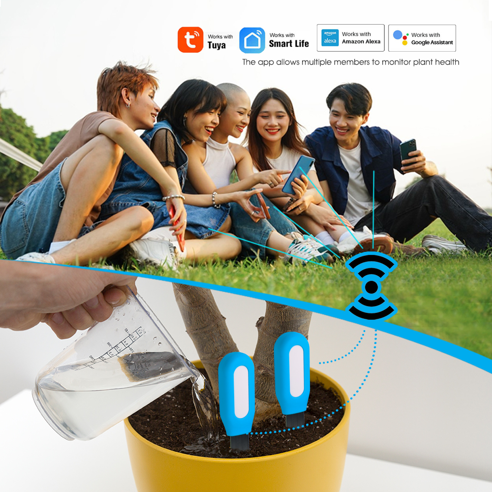 Smart Zigbee Soil Sensor for H - Smart Garden In Home ulasan dan harga