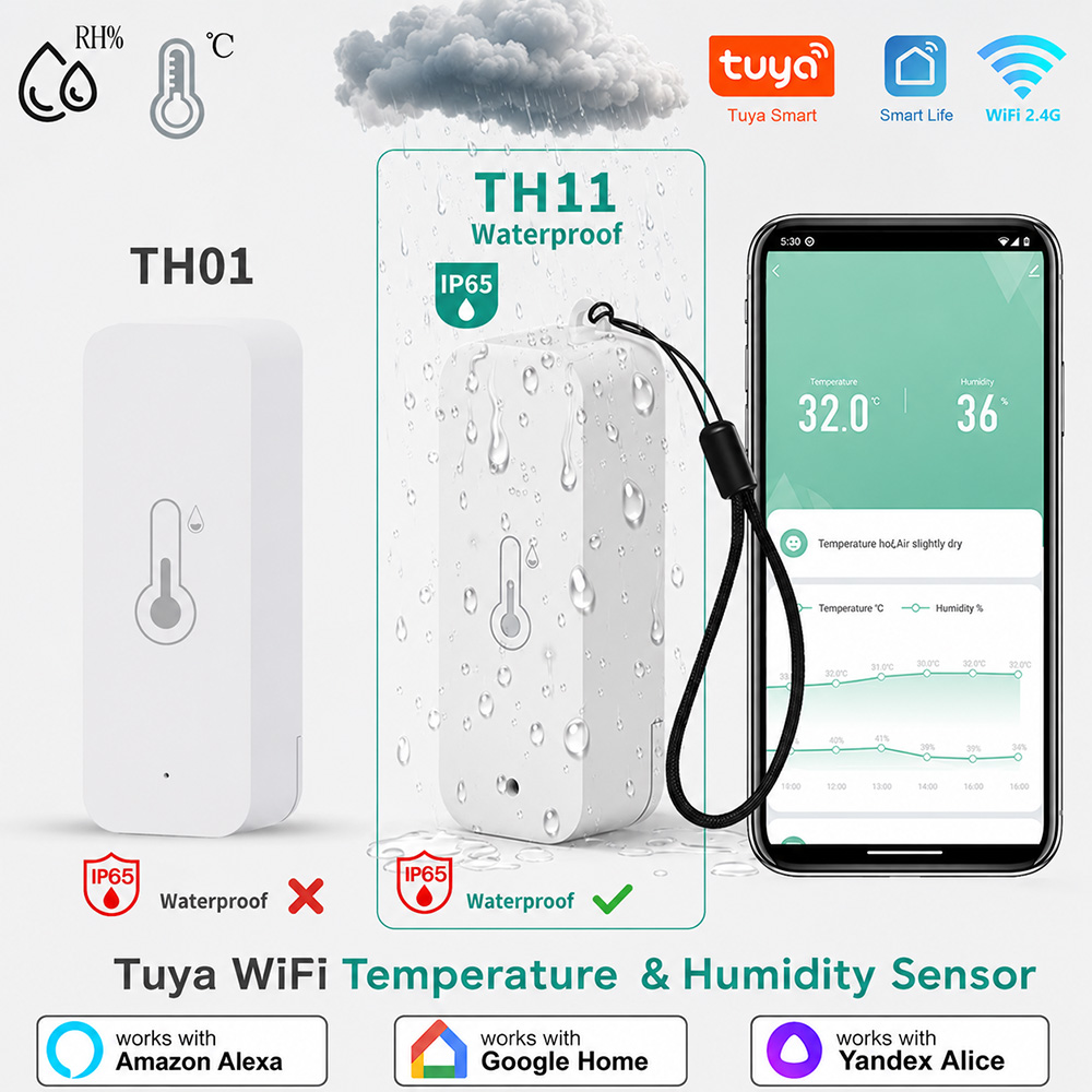 IP65 Waterproof Tuya WiFi Outd - Smart Garden Arduino ulasan dan harga