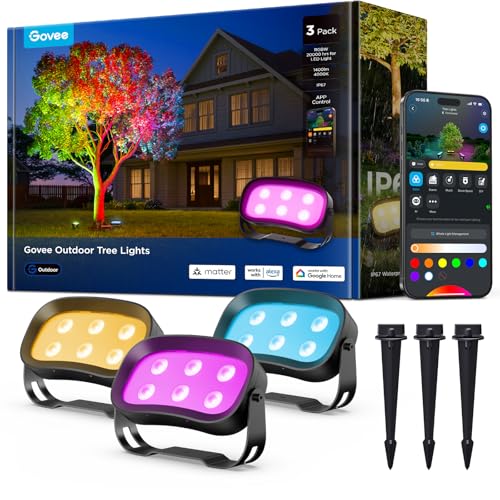 3-Pack RGBWIC Smart Outdoor Up - Smart Garden Led Lights ulasan dan harga