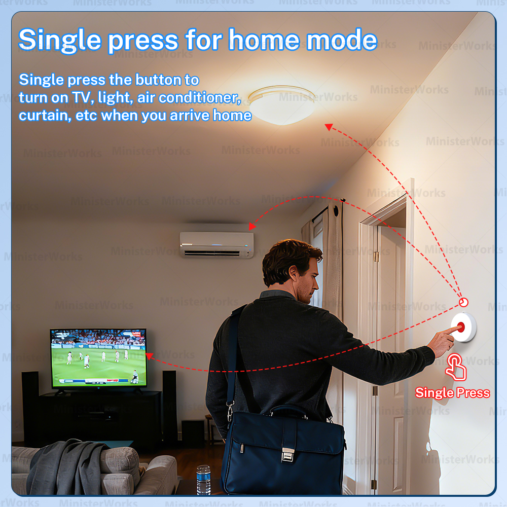 Tuya ZigBee Scene Button IP65  - Smart Garden Arduino ulasan dan harga