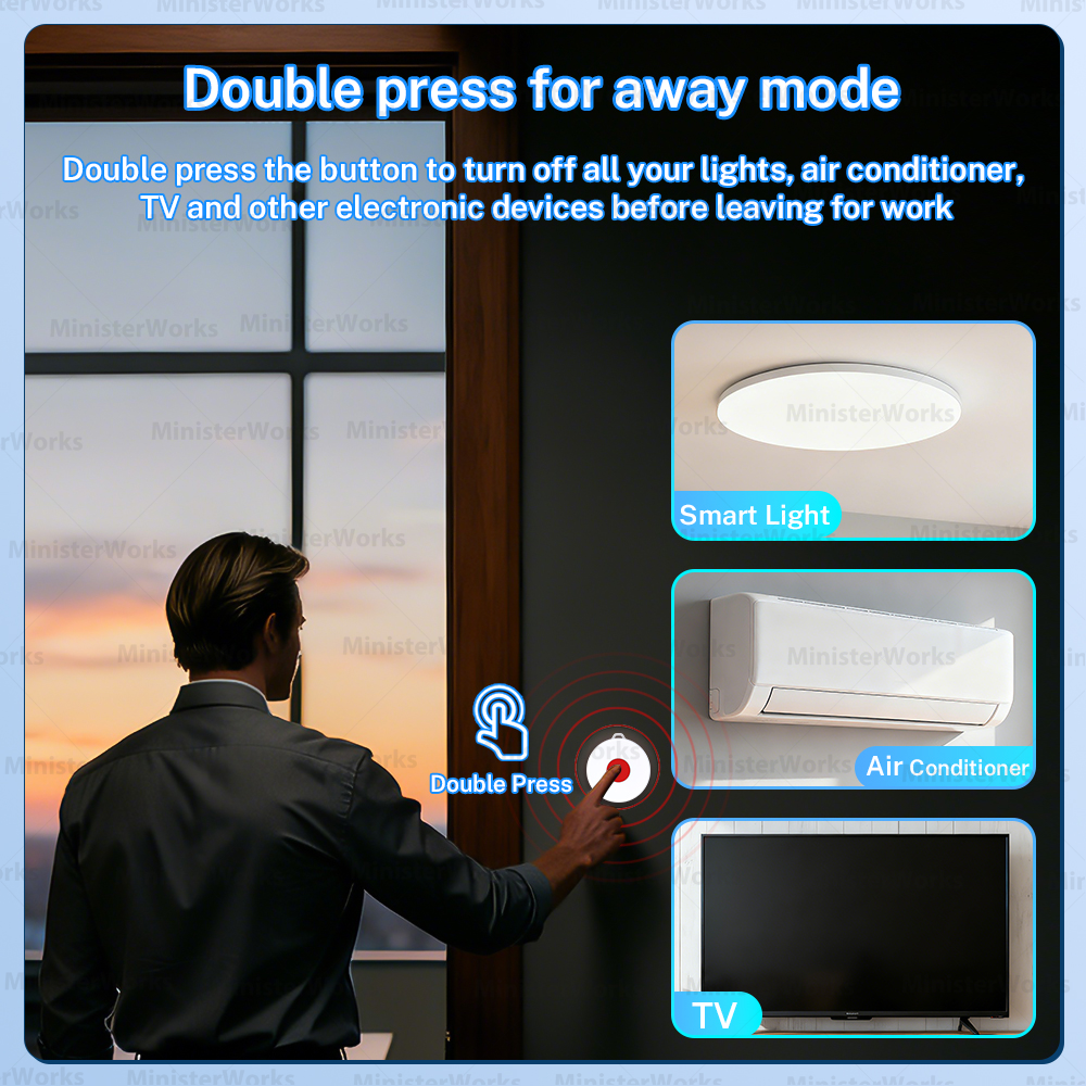 Tuya ZigBee Scene Button IP65  - Smart Garden Arduino ulasan dan harga