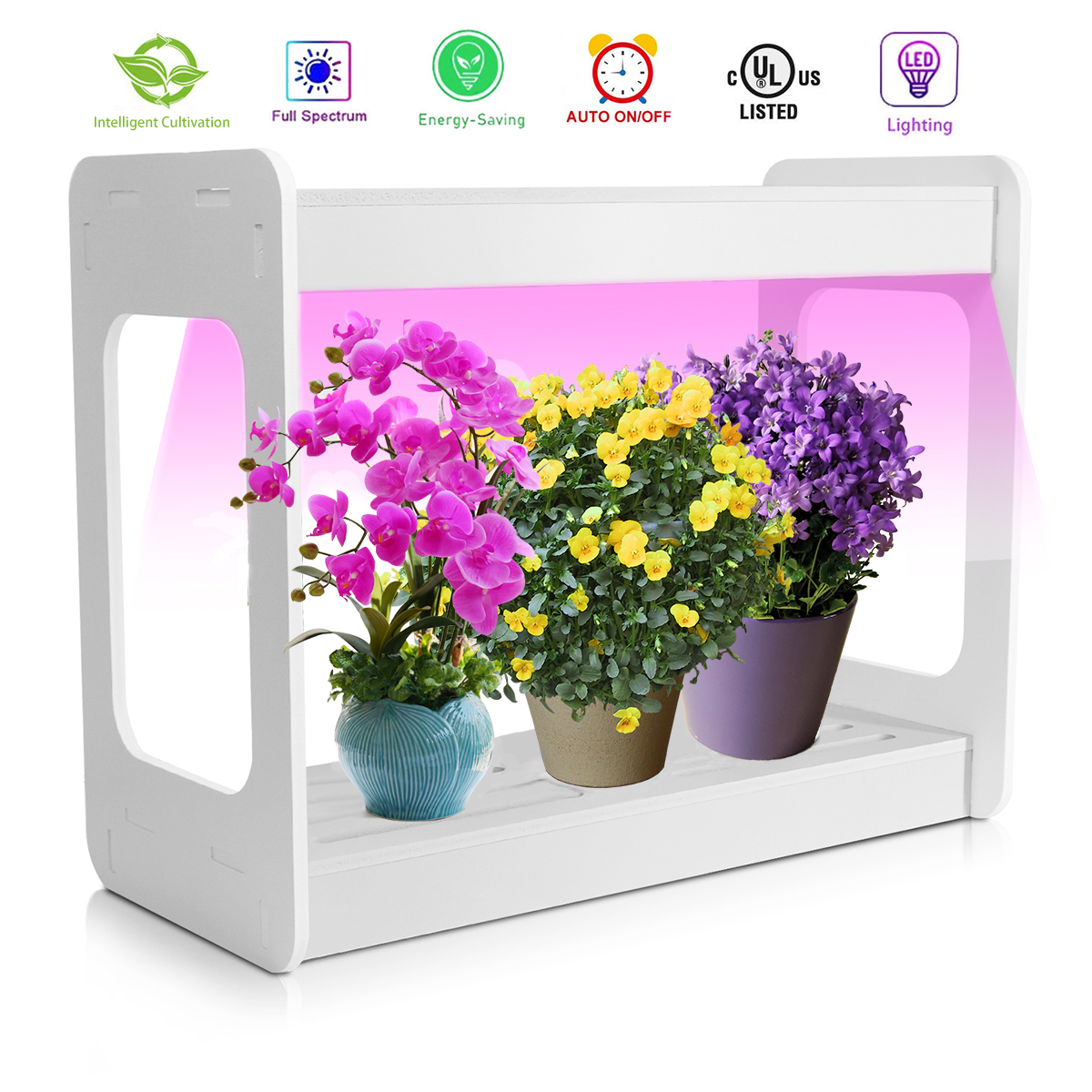 Smart Mini LED Grow Light Syst - Smart Garden In Home ulasan dan harga