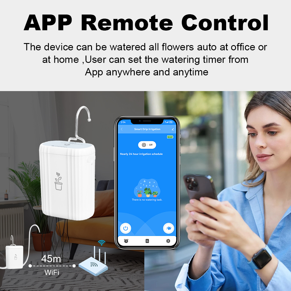 WiFi Smart Drip Irrigation Aut - Smart Garden Nursery ulasan dan harga