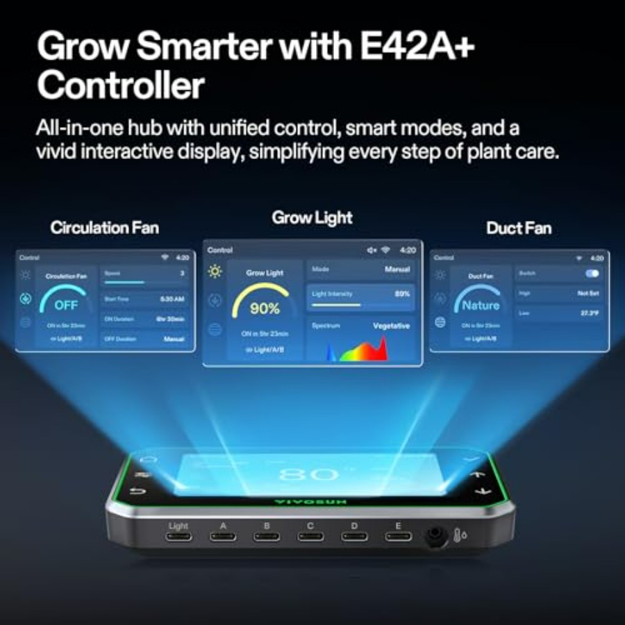 Smart Grow Tent Kit for indoor - Smart Garden Led Lights ulasan dan harga