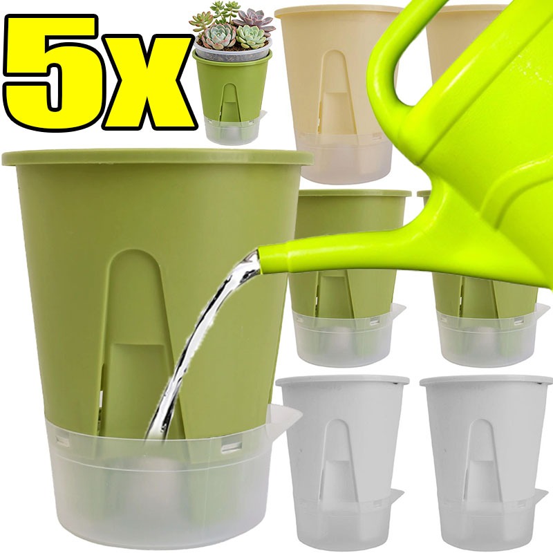 Self Watering Planter Pot Tray - Smart Garden Technology ulasan dan harga
