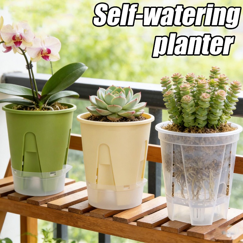 Self Watering Planter Pot Tray - Smart Garden Technology ulasan dan harga