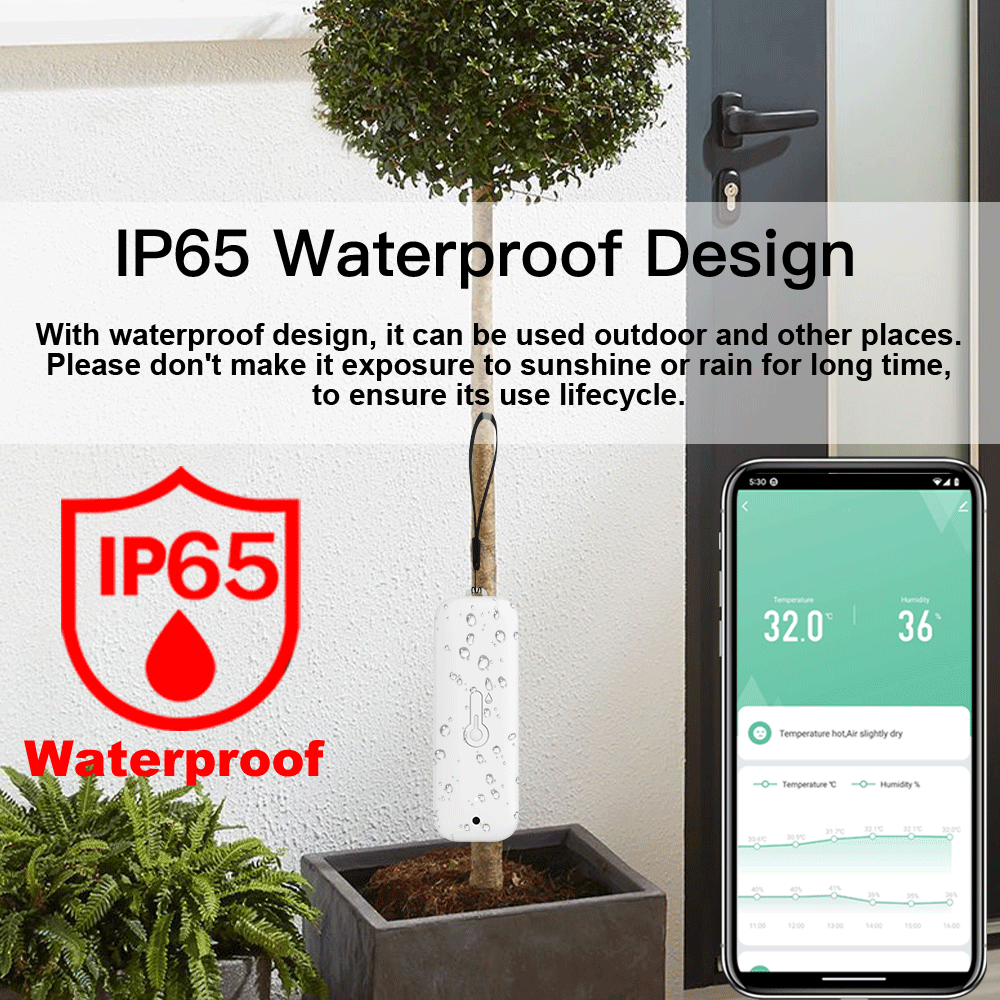 Tuya WiFi Temperature Humidity - Smart Garden Arduino ulasan dan harga