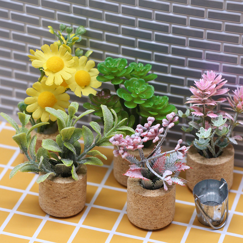 🛒1:12 Dollhouse Simulation Flo - Smart Garden In Home ulasan dan harga
