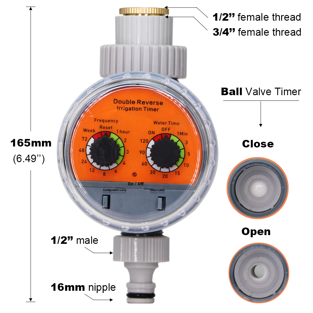 MUCIAKIE Ball Valve Garden Wat - Smart Garden Greenhouse ulasan dan harga