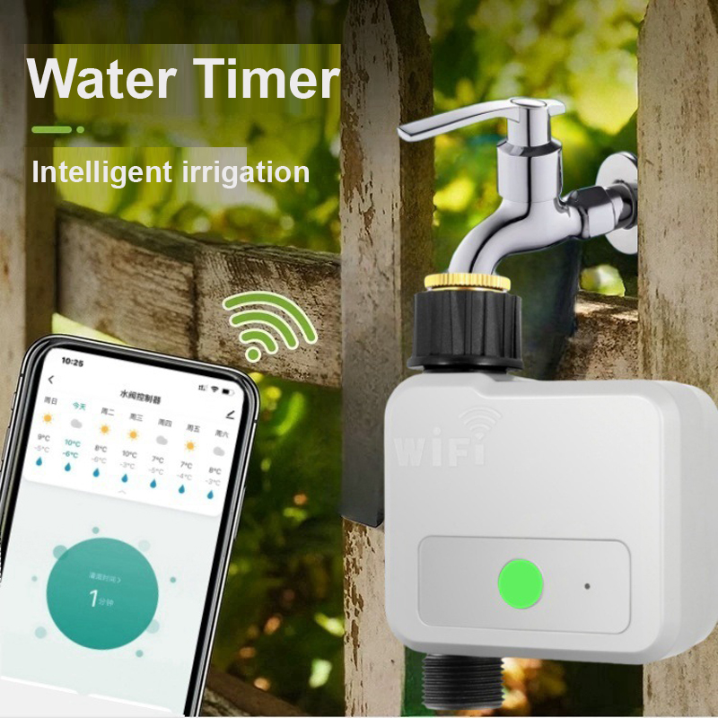 Tuya WiFi Watering Timer Solar - Smart Garden Nursery ulasan dan harga
