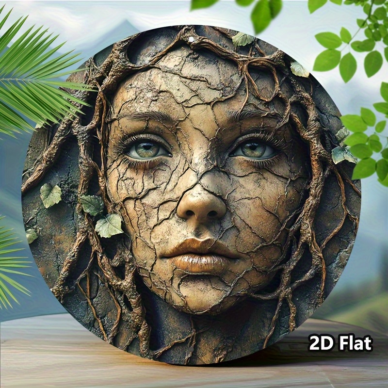 2D Flat, Vintage Aluminum Roun - Smart Garden In Home ulasan dan harga