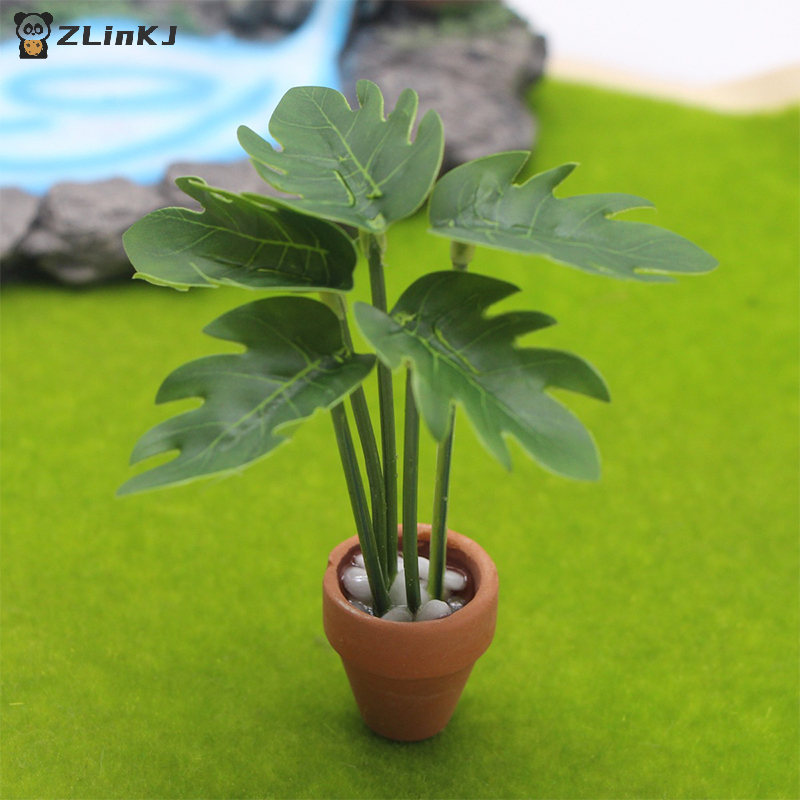 ▶1Pcs 1:12 Dollhouse Simulatio - Smart Garden In Home ulasan dan harga
