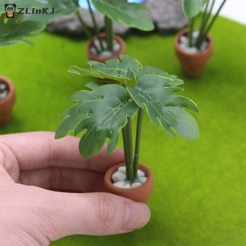 ▶1Pcs 1:12 Dollhouse Simulatio - Smart Garden In Home ulasan dan harga
