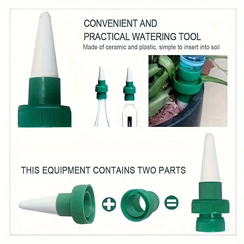 4Pcs Automatic Plant Drip Irri - Smart Garden Technology ulasan dan harga