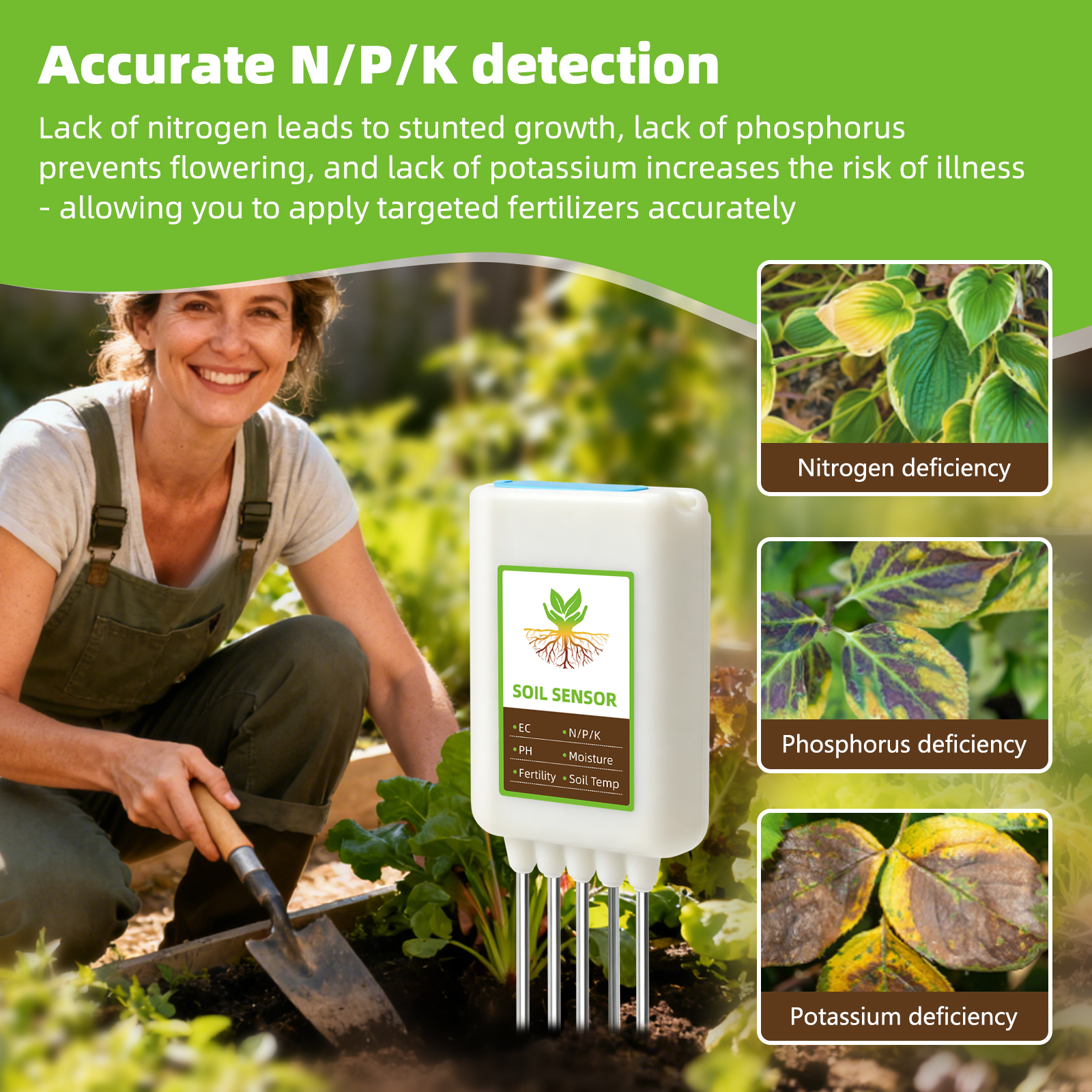 Yieryi Bluetooth 8 in 1 Soil T - Smart Garden Greenhouse ulasan dan harga