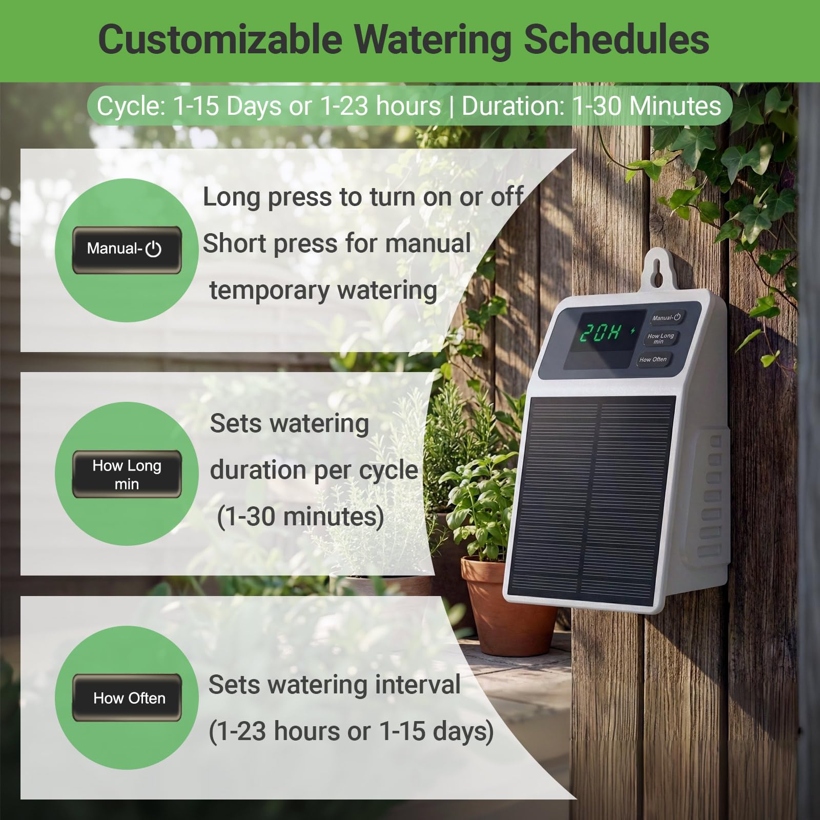 Upgraded Solar Drip Irrigation - Smart Garden Technology ulasan dan harga