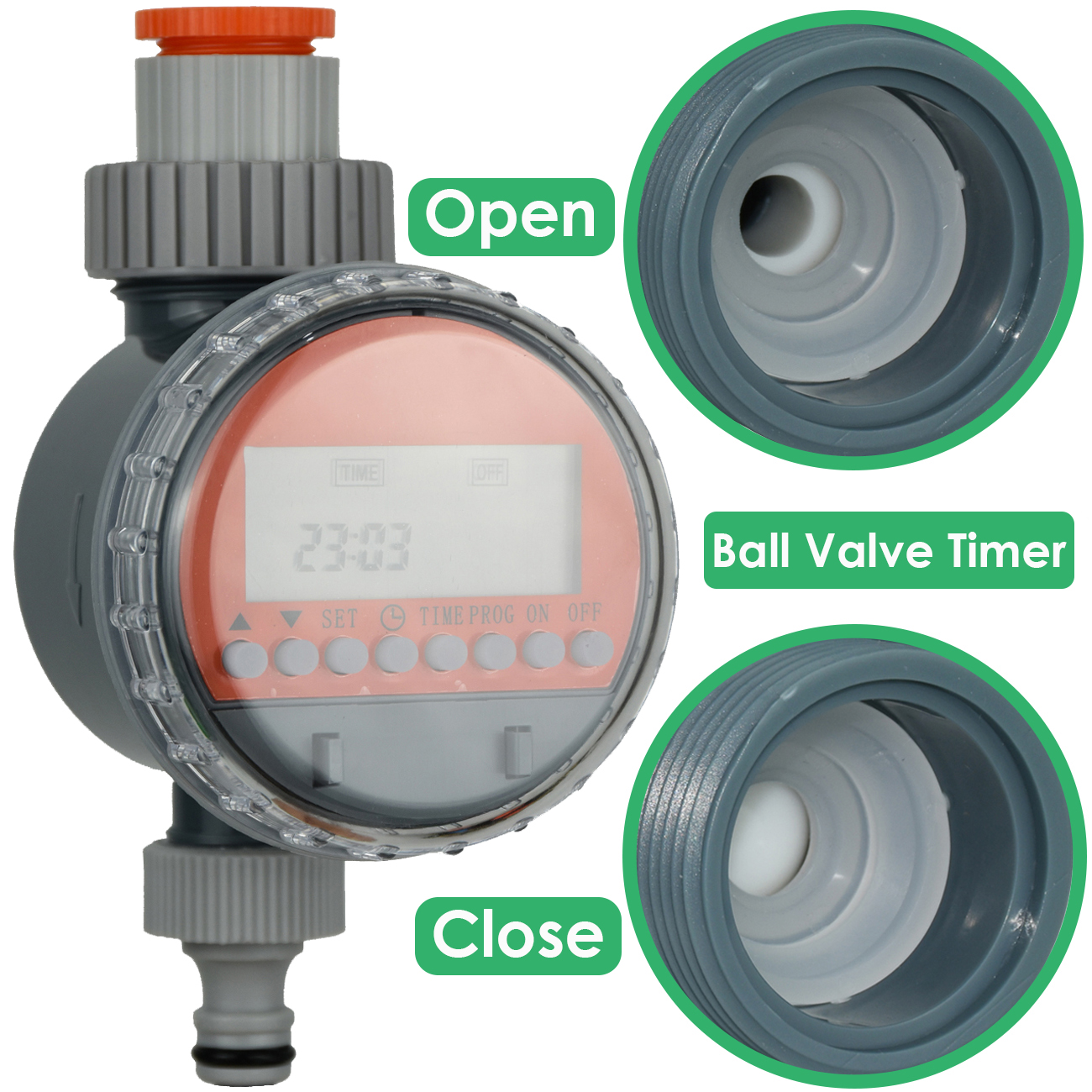 KESLA Garden Ball Valve Water  - Smart Garden Greenhouse ulasan dan harga