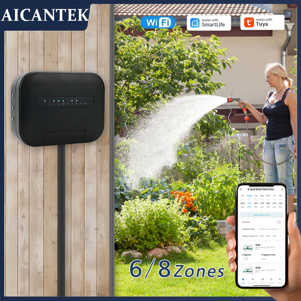 8 Zones Wifi Tuya Smart Garden - Smart Garden Nursery ulasan dan harga