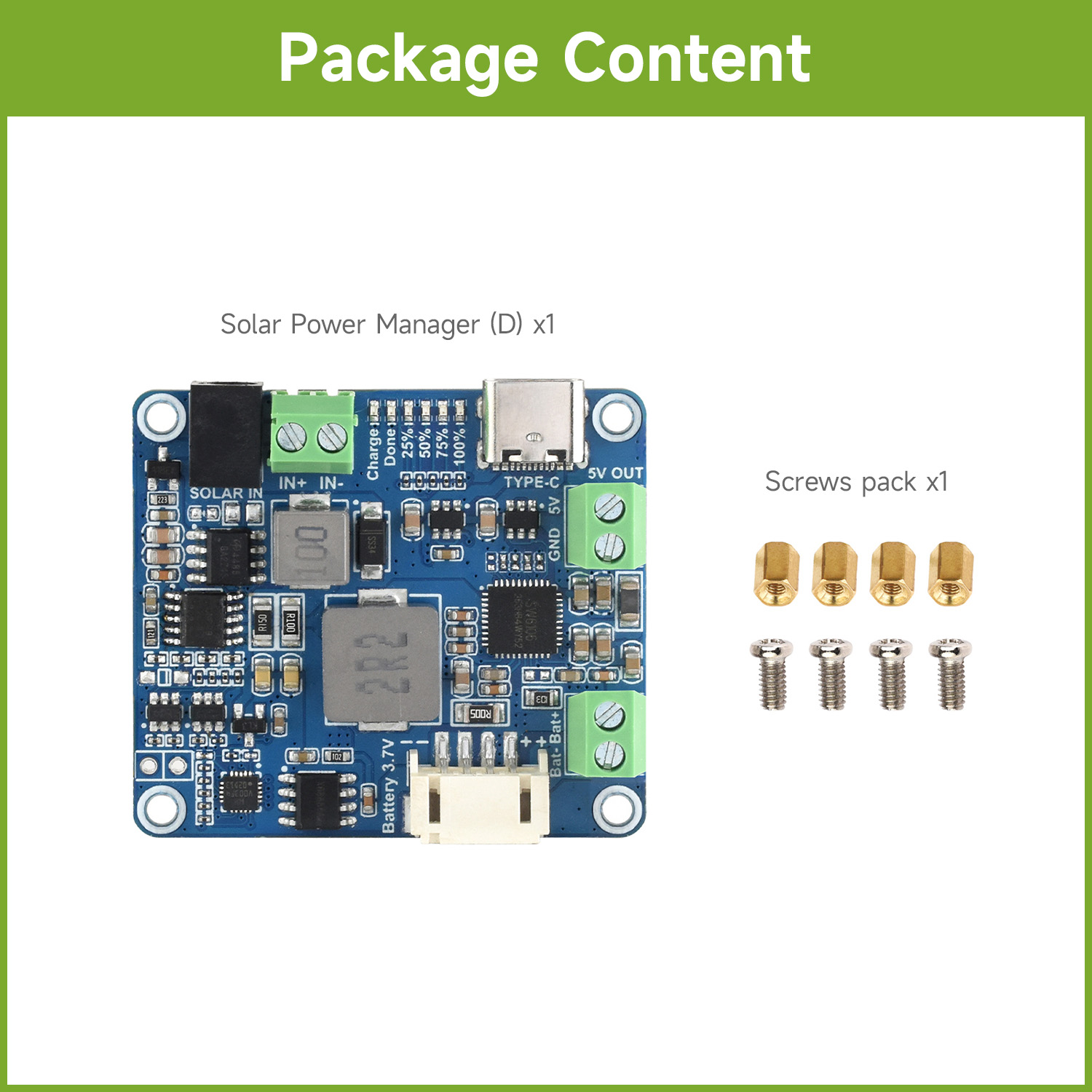 Waveshare Solar Power Manager  - Smart Garden Arduino ulasan dan harga