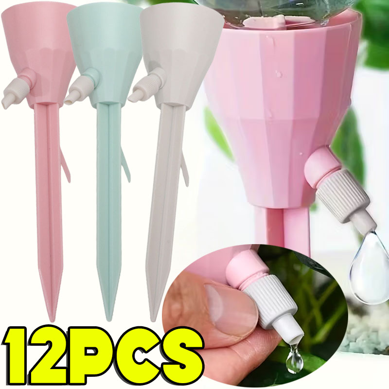1/12pcs Automatic Drip Irrigat - Smart Garden Technology ulasan dan harga
