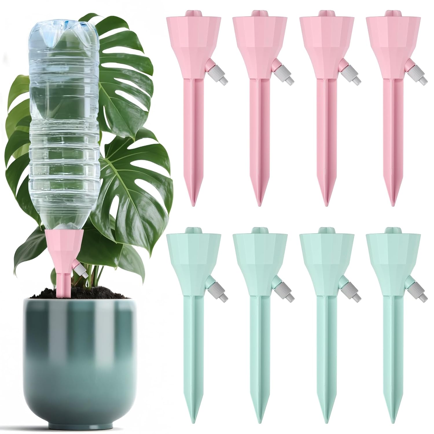 1/12pcs Automatic Drip Irrigat - Smart Garden Technology ulasan dan harga