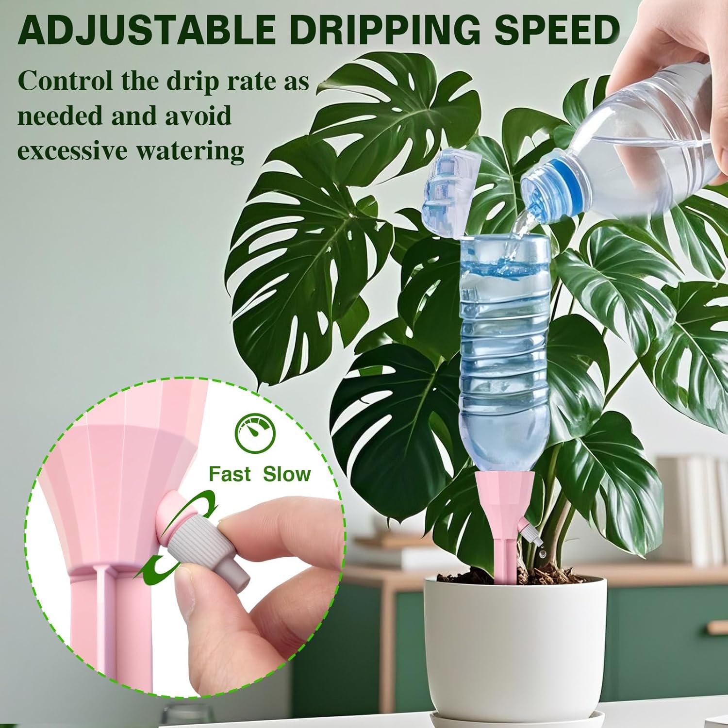1/12pcs Automatic Drip Irrigat - Smart Garden Technology ulasan dan harga