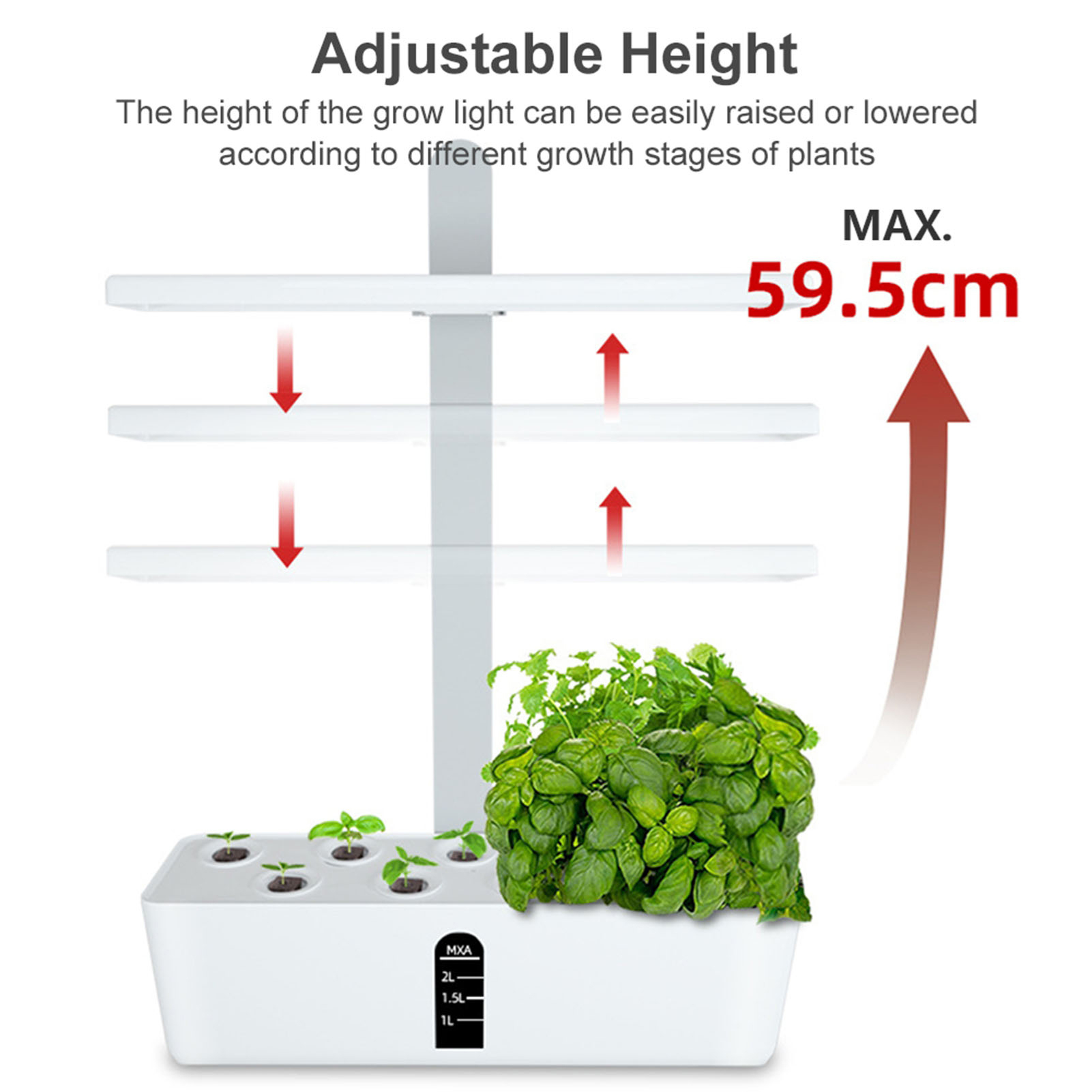 Smart Hydroponics Growing Syst - Smart Garden Led Lights ulasan dan harga