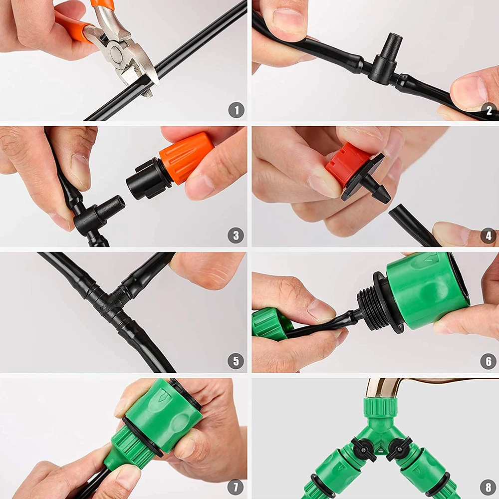 50M Micro Drip Irrigation Syst - Smart Garden Technology ulasan dan harga