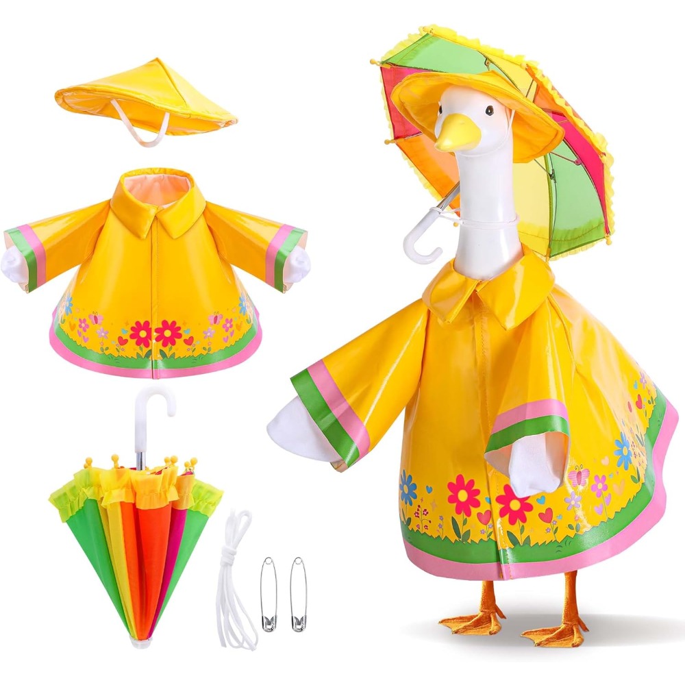 Cute Porch Goose Raincoat Outf - Smart Garden In Home ulasan dan harga
