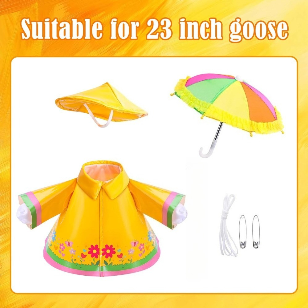 Cute Porch Goose Raincoat Outf - Smart Garden In Home ulasan dan harga