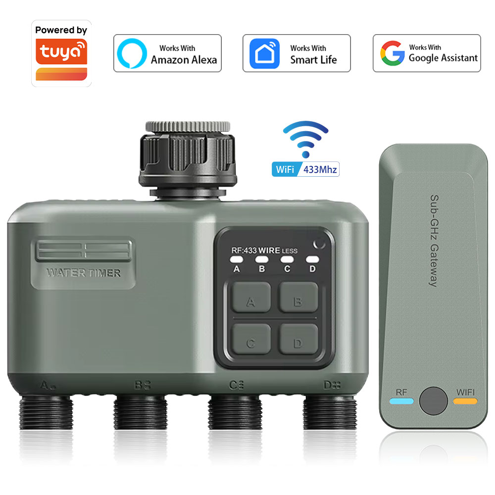 4 Outlet Programmable Water Ti - Smart Garden Technology ulasan dan harga