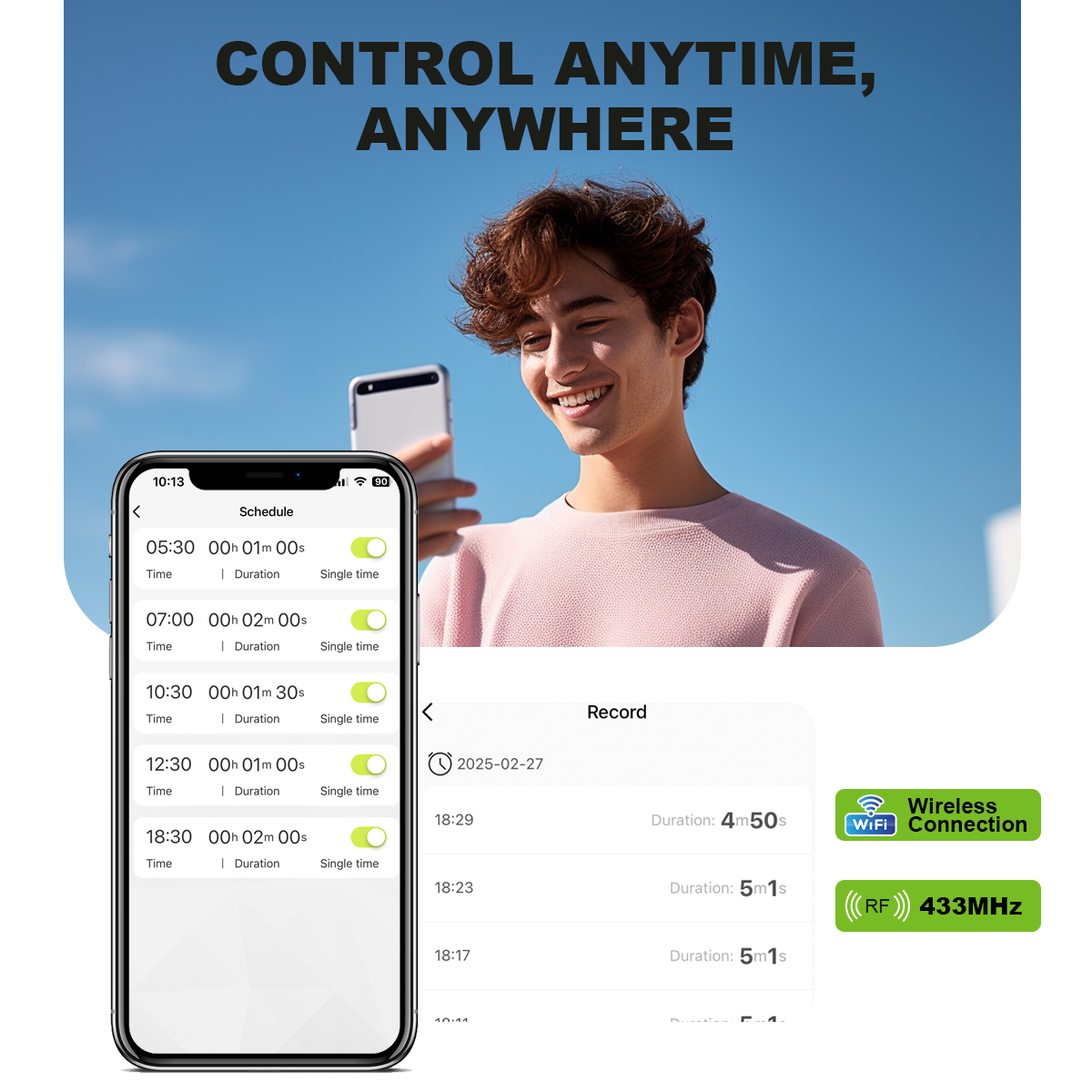 4 Outlet Programmable Water Ti - Smart Garden Technology ulasan dan harga