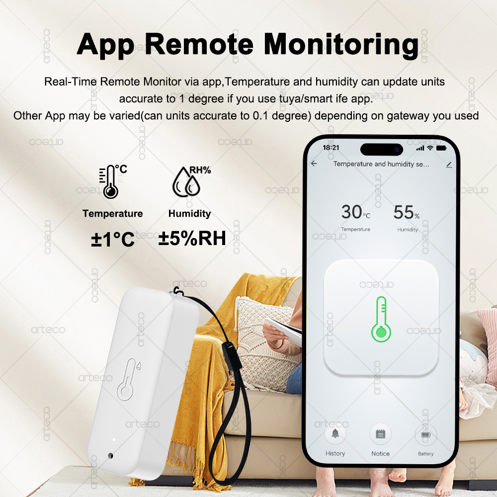 Zigbee 3.0 Temperature Humidit - Smart Garden Arduino ulasan dan harga