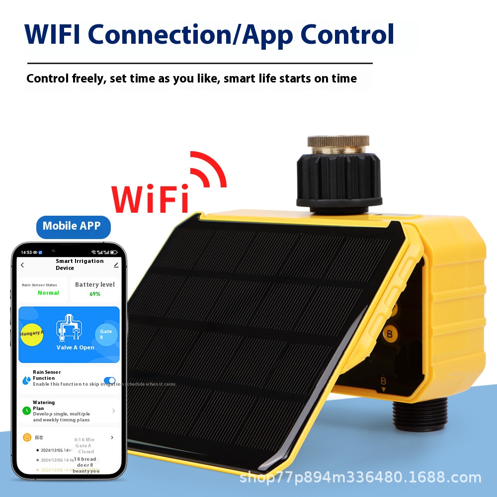 Ranlraka e Solar Powered WiFi  - Smart Garden Greenhouse ulasan dan harga