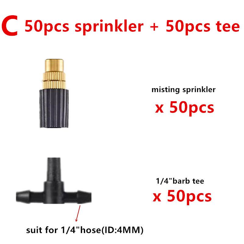 50pcs Garden Sprinkler Device  - Smart Garden Technology ulasan dan harga