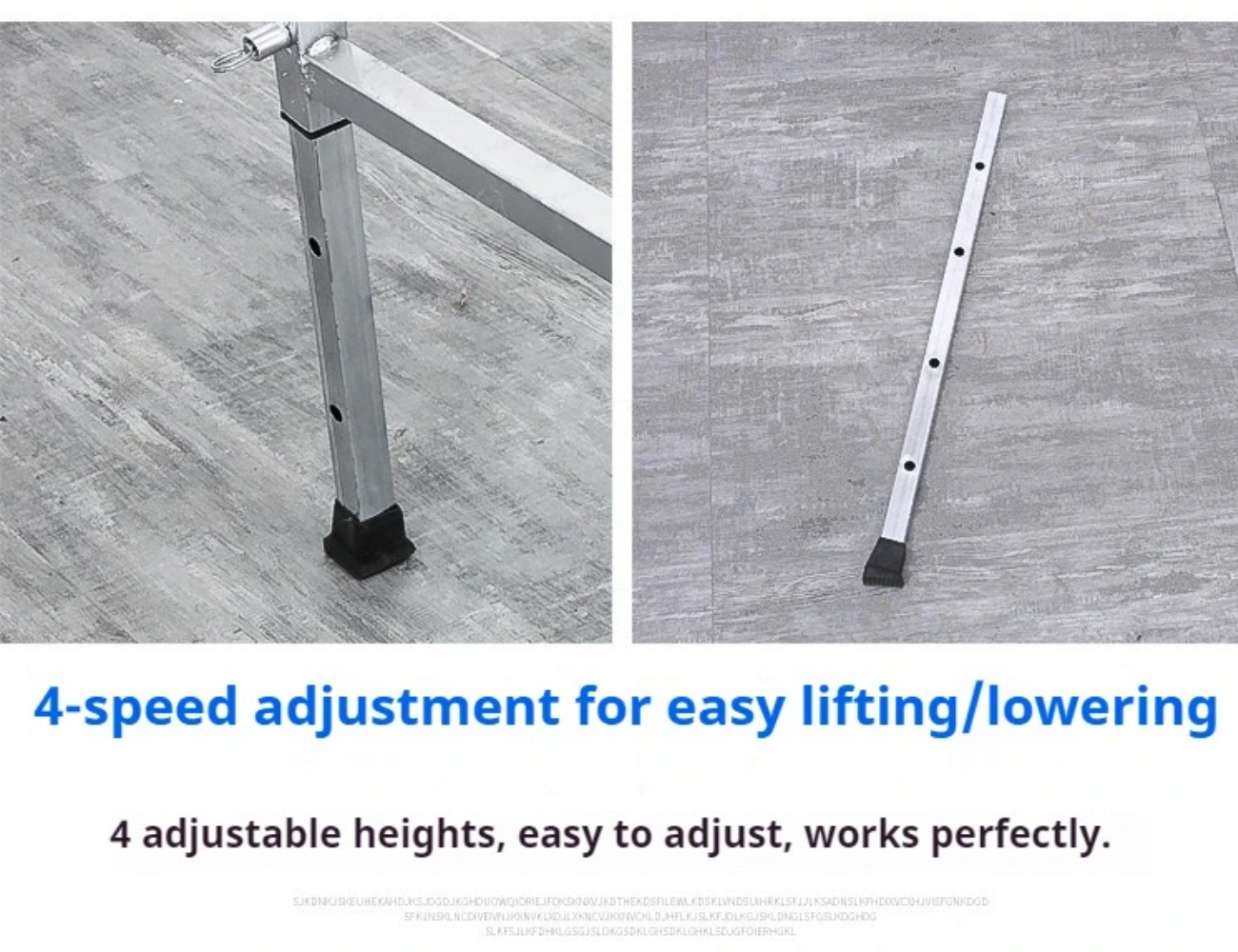 Steel scaffolding, foldable la - Smart Garden In Home ulasan dan harga