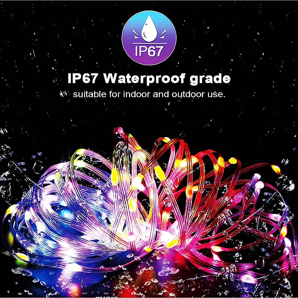 USB LED Smart app RGBIC Fairy  - Smart Garden Led Lights ulasan dan harga