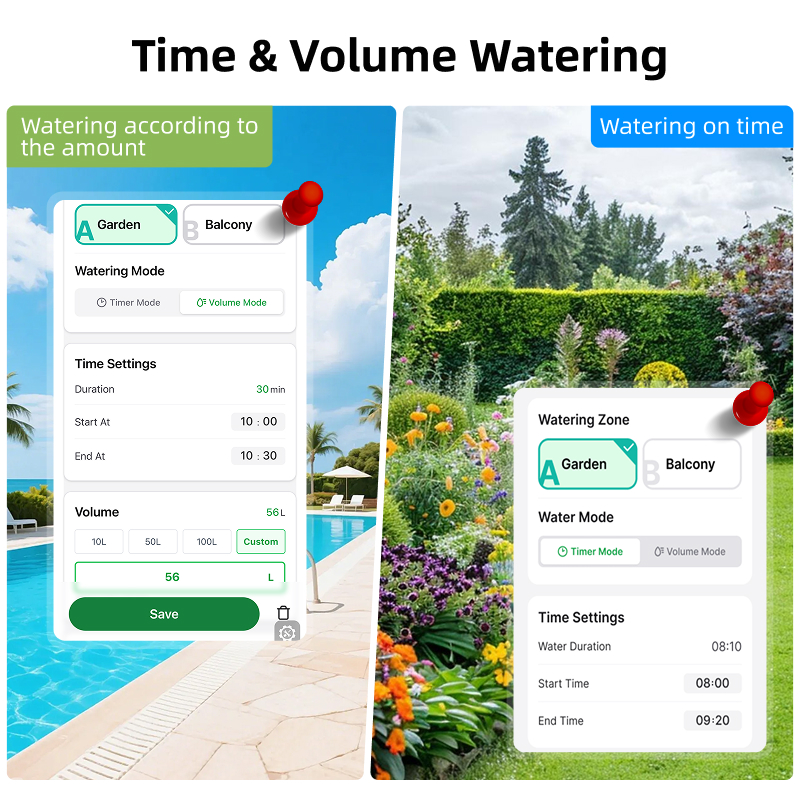 WiFi Water Timer 2 Zone Solar  - Smart Garden Nursery ulasan dan harga