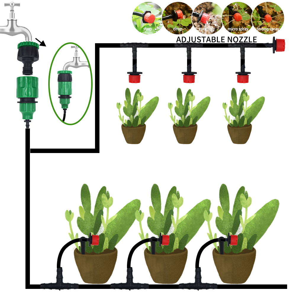 Micro Drip Irrigation System P - Smart Garden Technology ulasan dan harga