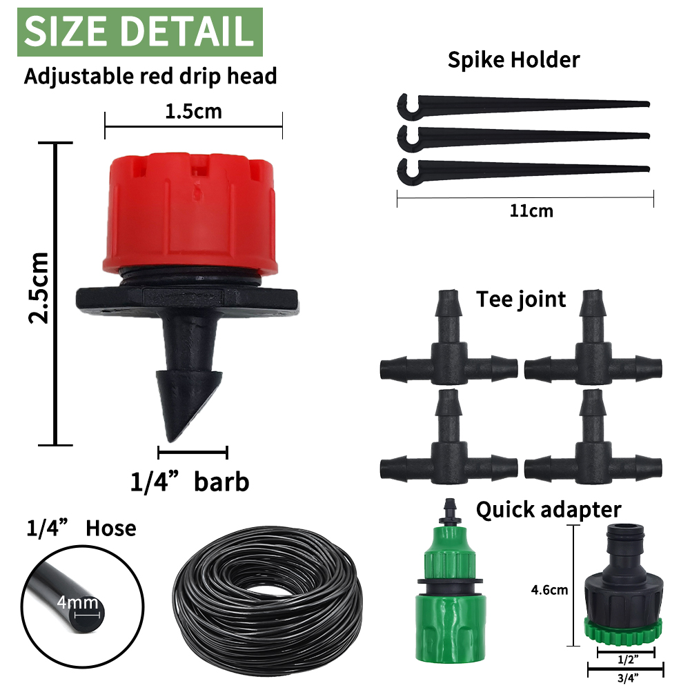 Micro Drip Irrigation System P - Smart Garden Technology ulasan dan harga